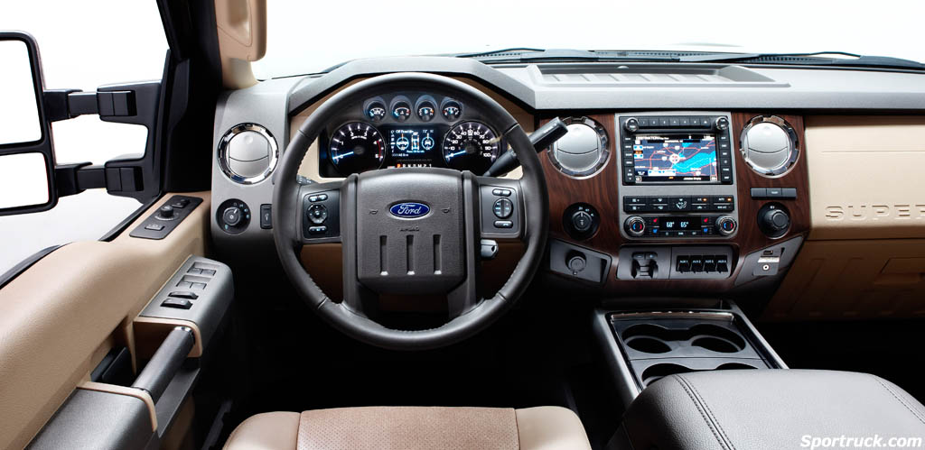 Ford super duty interior dimensions